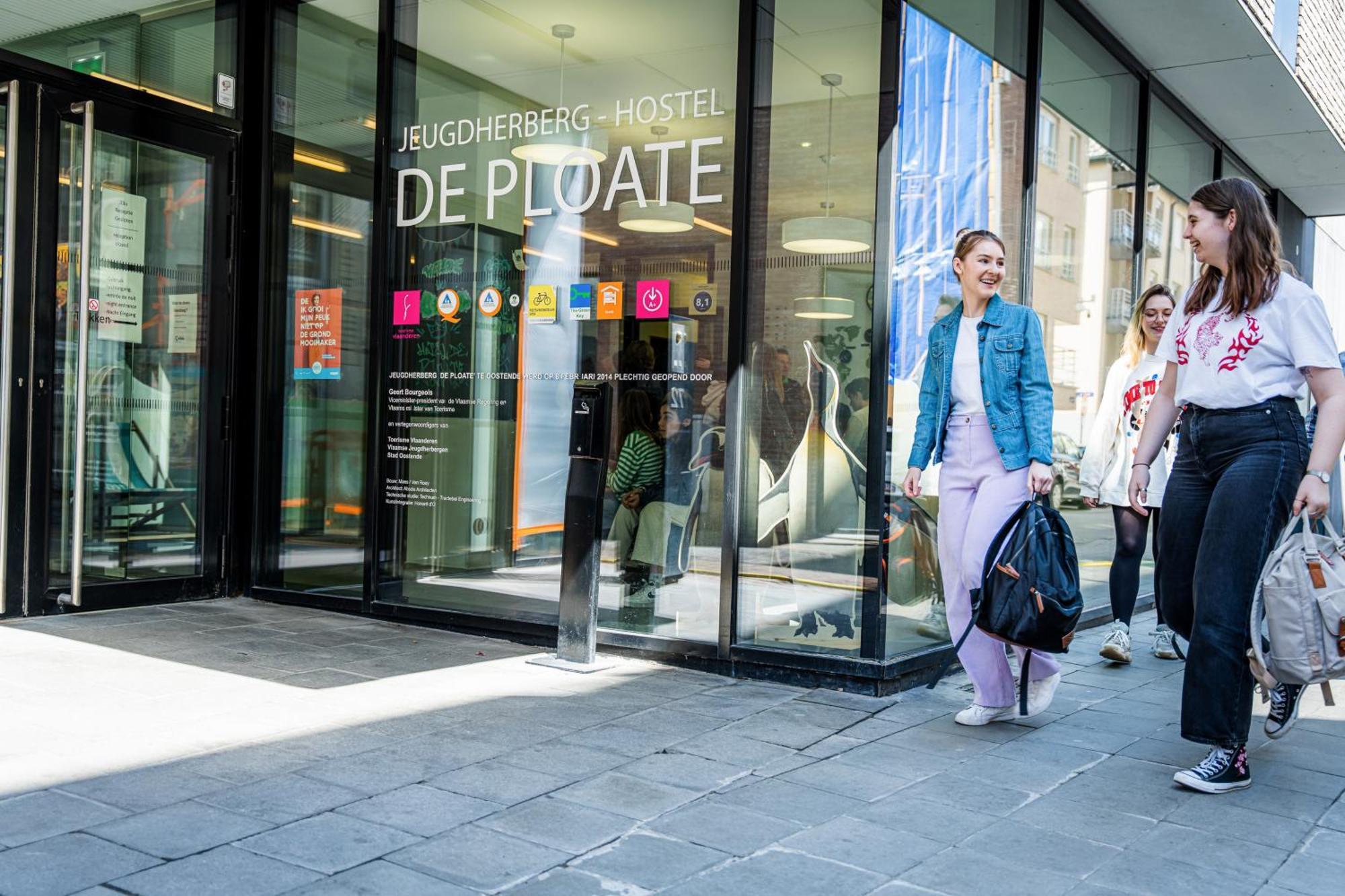 De Ploate Hostel Oostende Eksteriør bilde